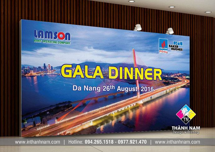 Thiết kế backdrop sự kiện, hội nghị, sinh nhật, Gala diner, Khai trương